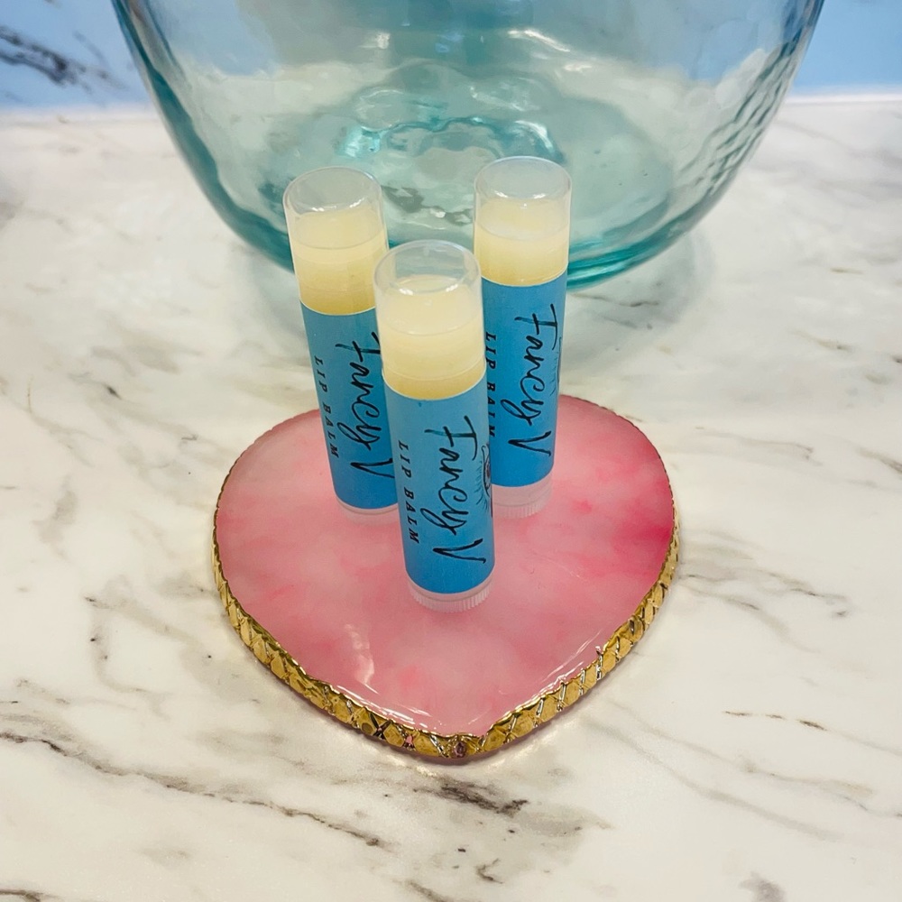 Fancy V handmade strawberry 🍓 flavored lip balms